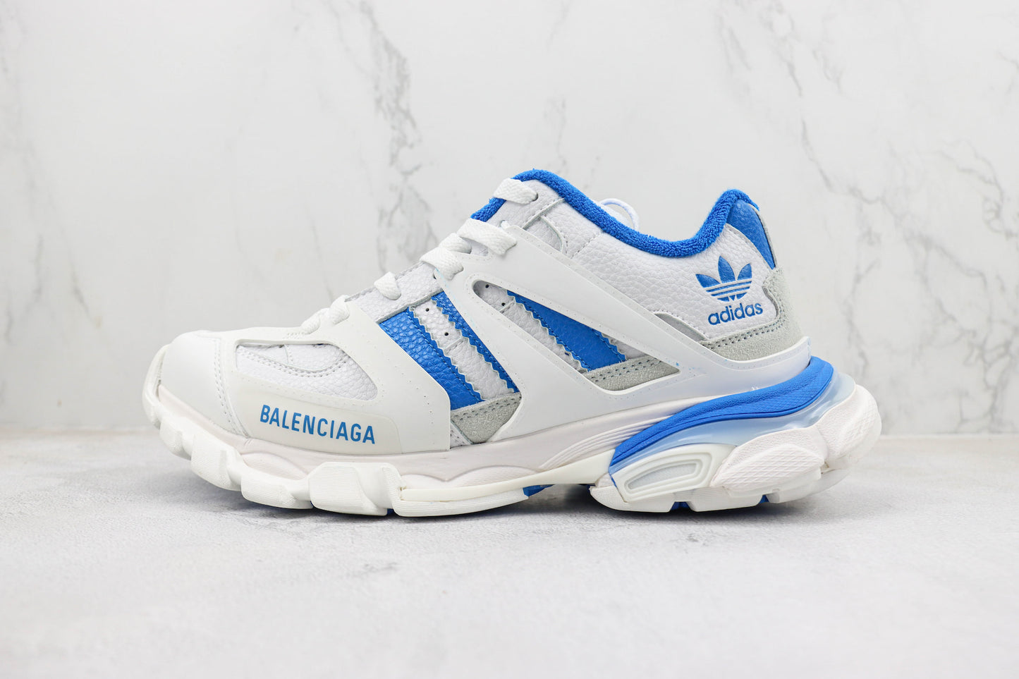 Balenciaga x Adidas Track "White-Blue"