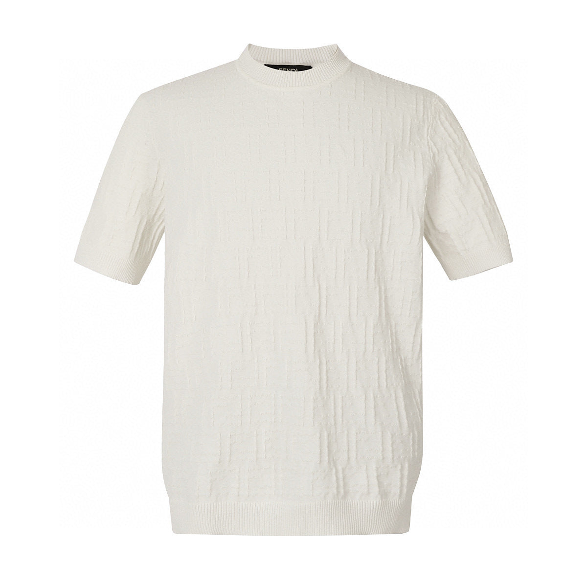 Fendi FF Cotton Pullover "White"