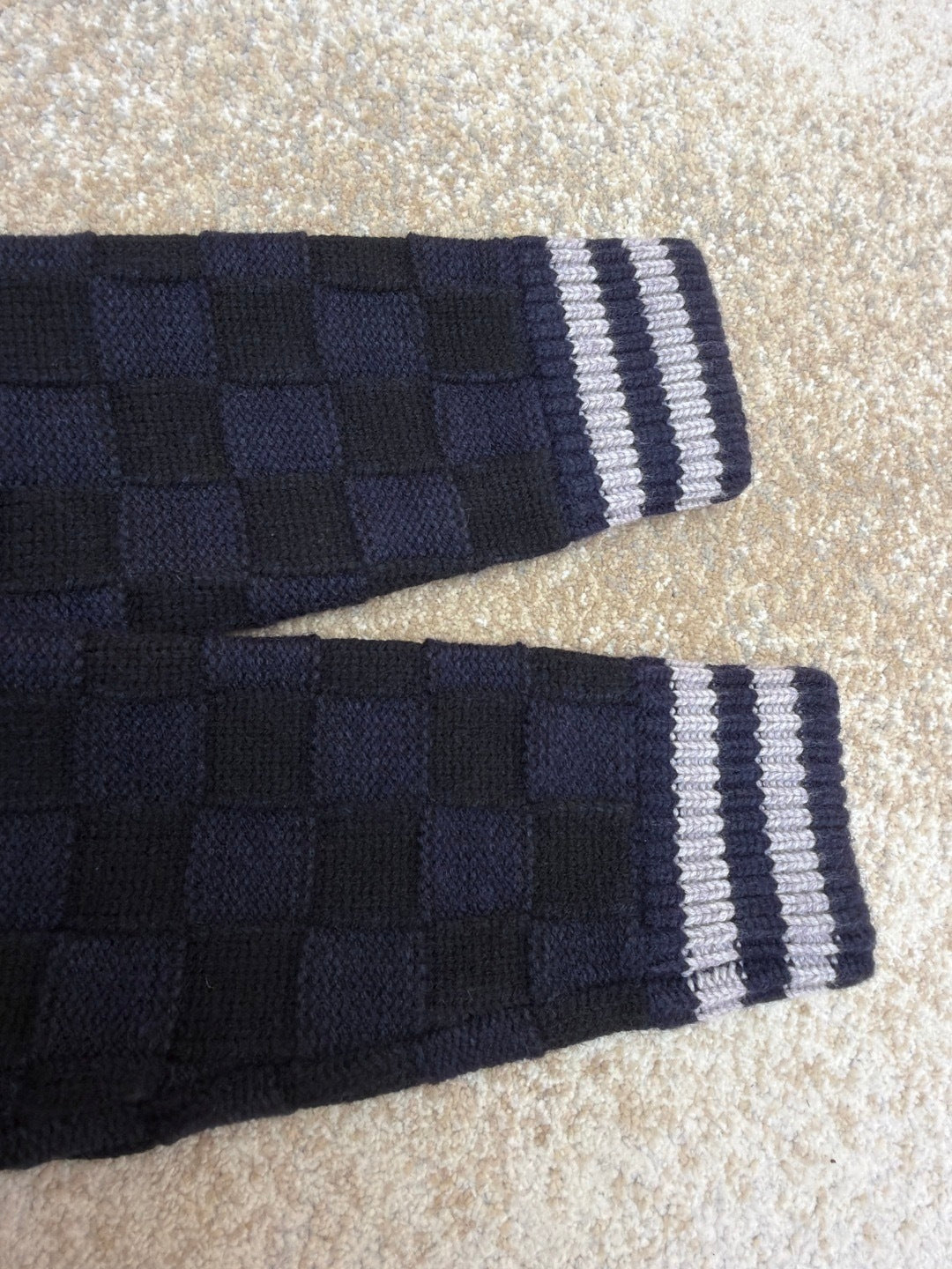 Louis Vuitton Damier Knit Blouson "Black"