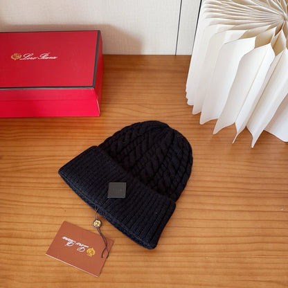 Loro Piana Wool Beanie "Black"
