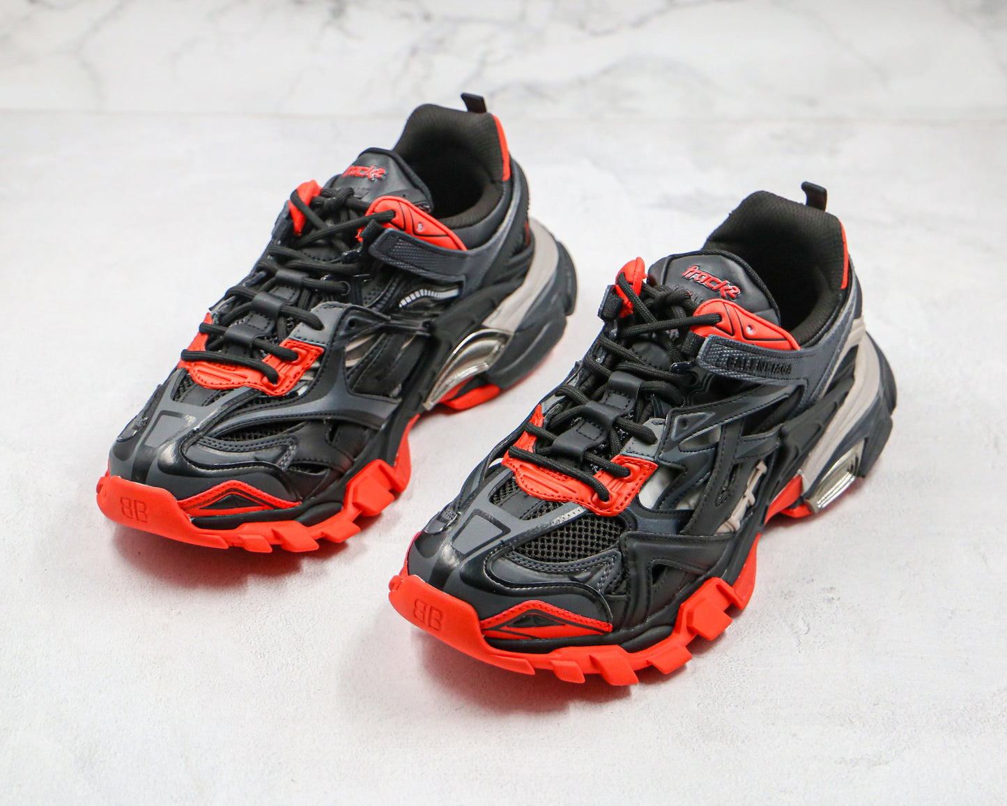 Balenciaga Track 2.0 "Black-Red"