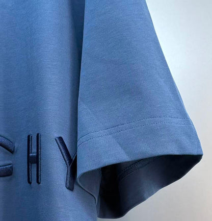 Givenchy Embroidered Logo T-Shirt "Blue"