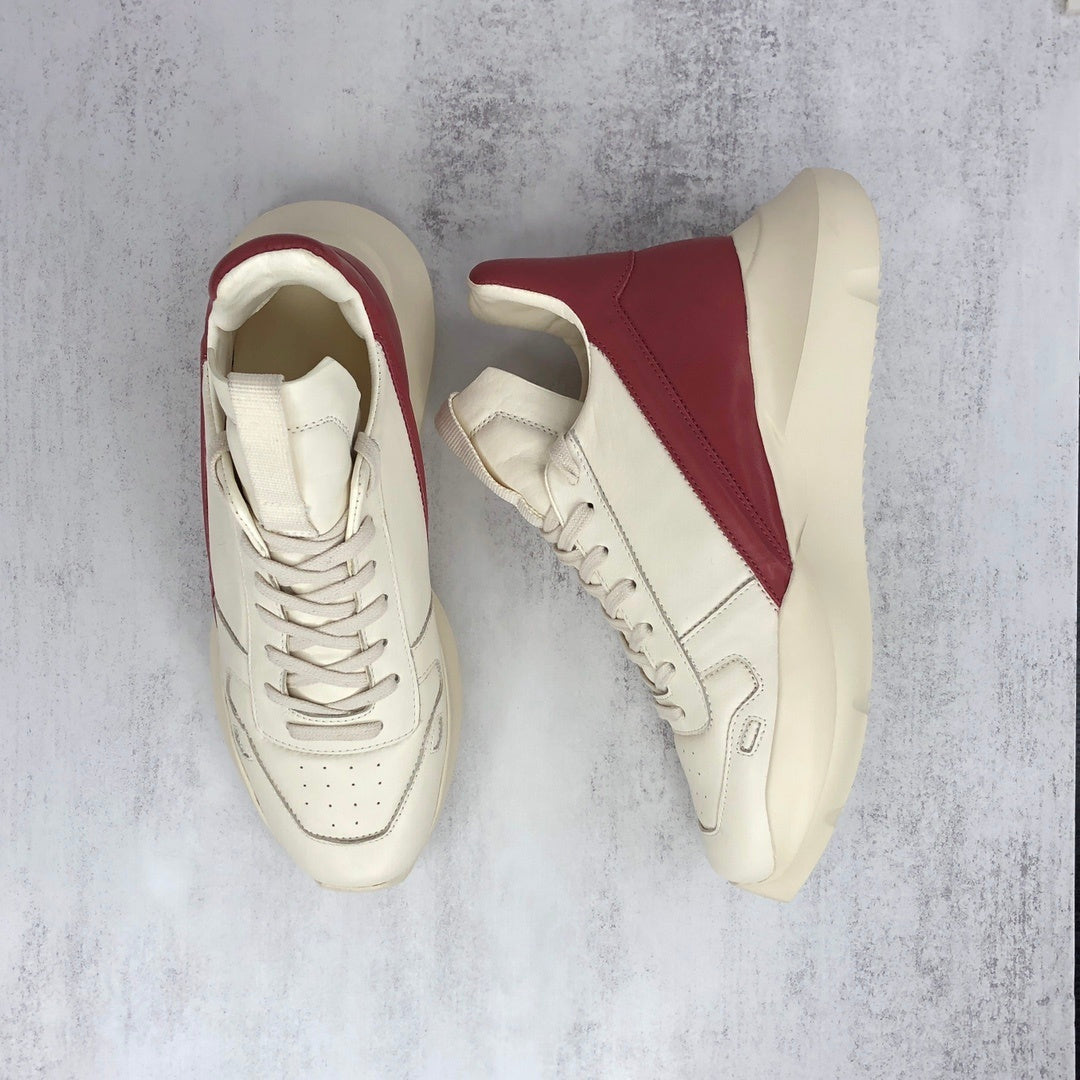 Rick Owens Geth Runner "Beige-Red"