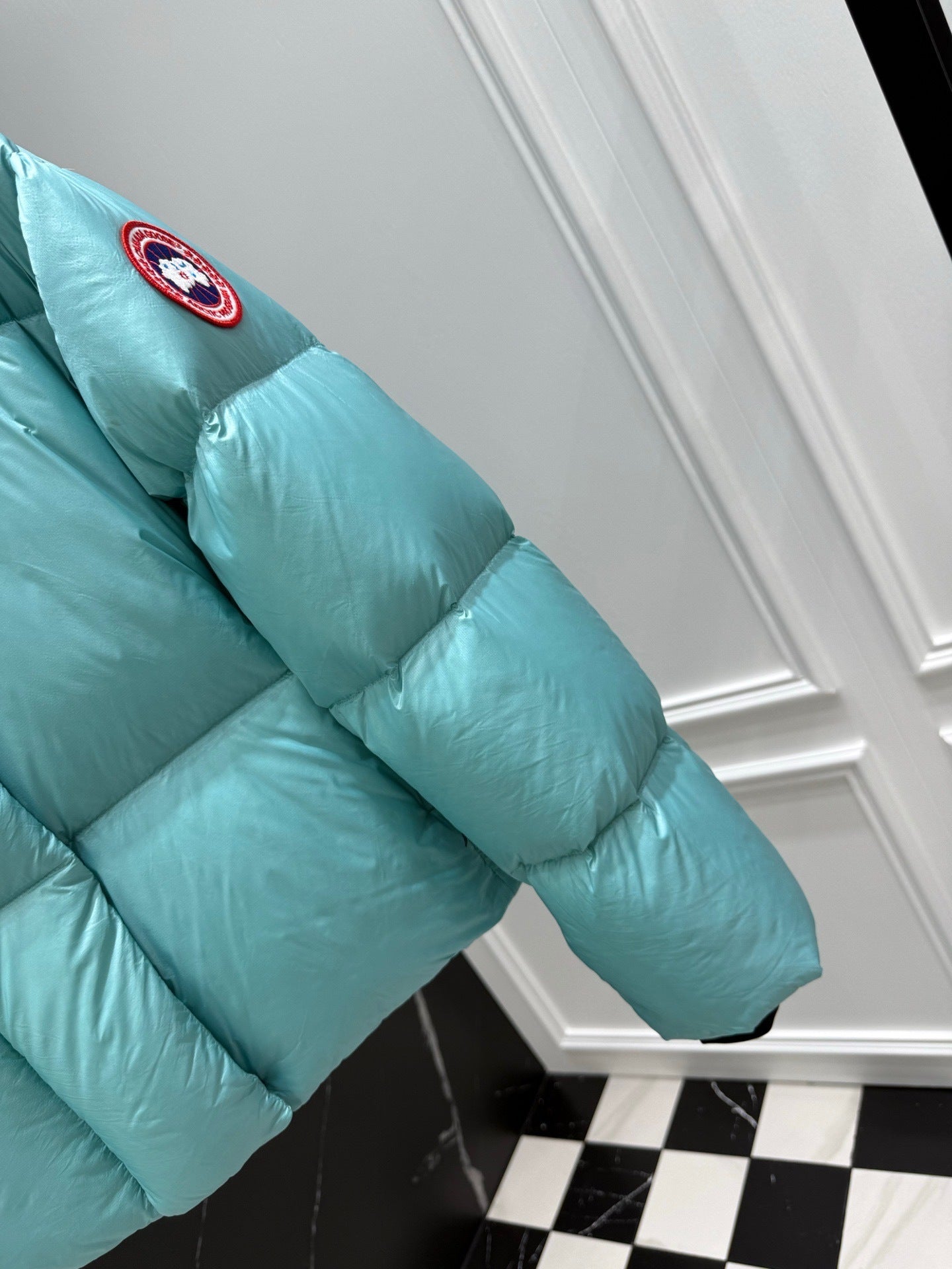 Canada Goose Cypress Short Down Jacket "Turquoise"