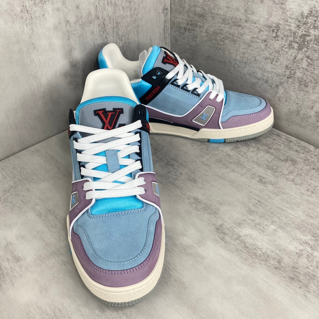 Louis Vuitton Trainers "Blue-Purple"