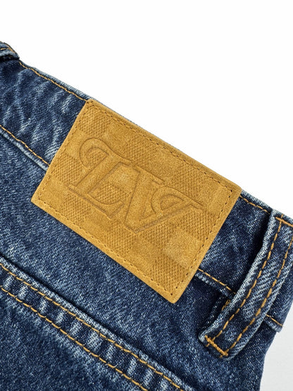 Louis Vuitto Monogram Denim Workwear Pants