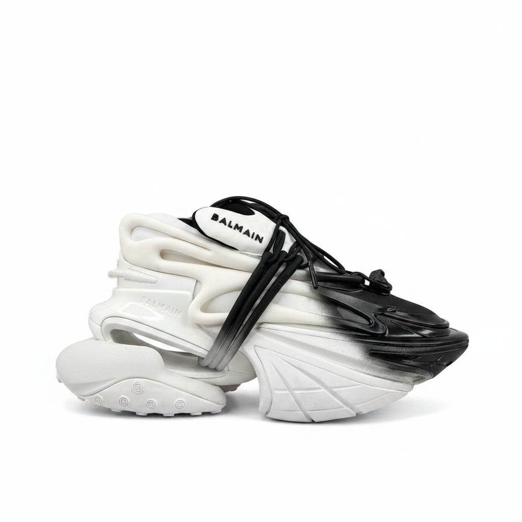 Balmain Unicorn "White-Black Gradient"
