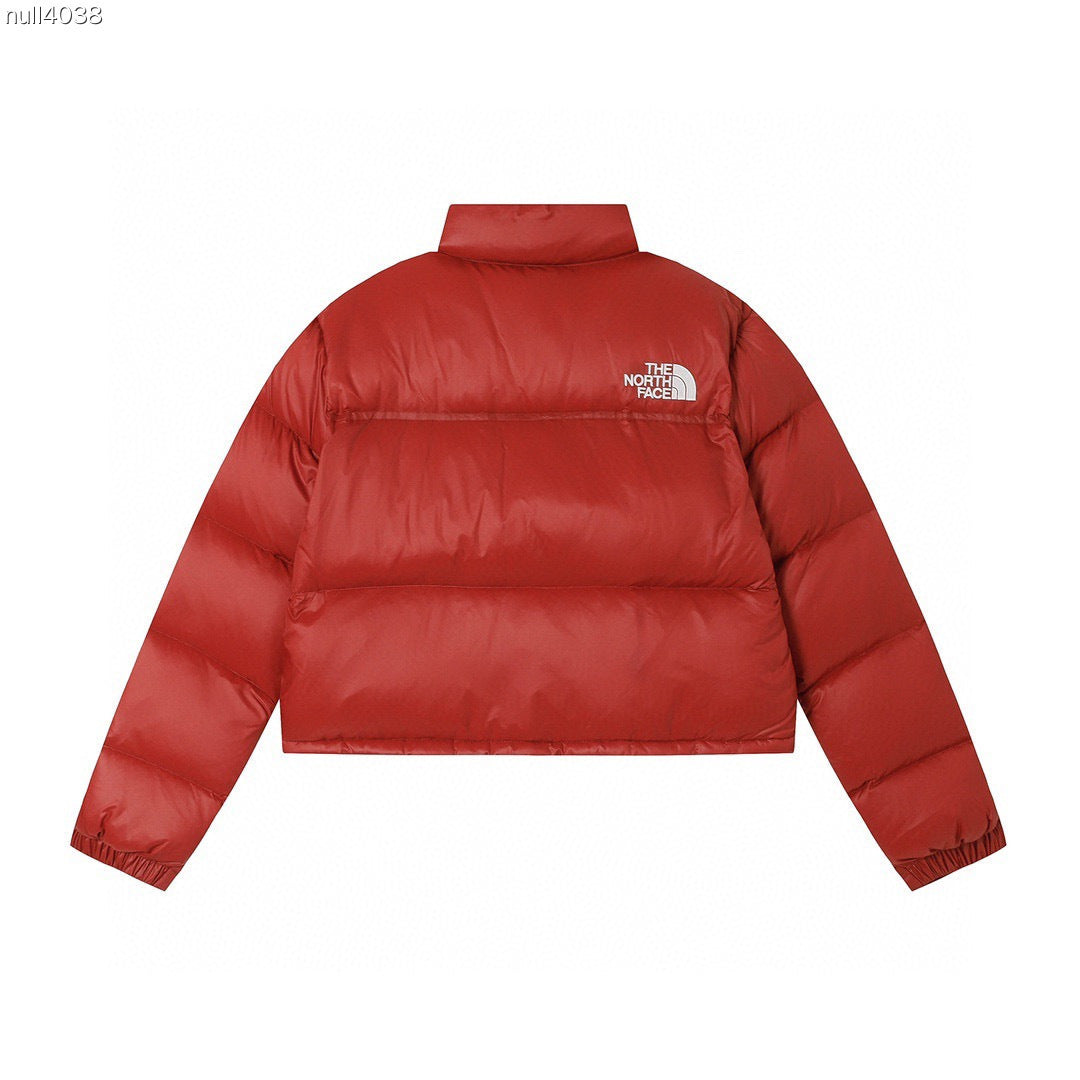 The North Face Nuptse Short Down Jacket "Redwood"