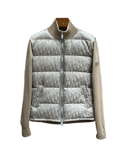Dior Quilted Down Jacket "Beige"