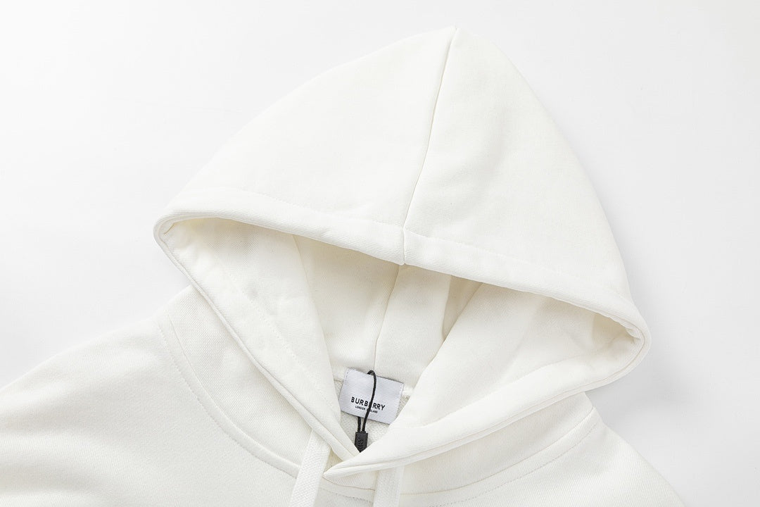 Burberry Horseferry Print Hoodie "White"