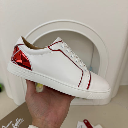 Christian Louboutin Fun Louise Junior "White-Red"
