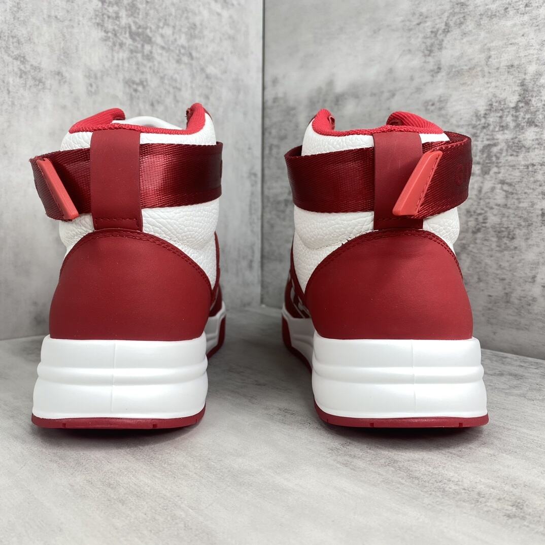 Givenchy High-Top G4 "White-Red"