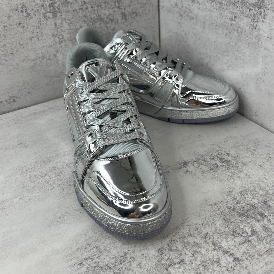 Louis Vuitton Trainers "Silver"