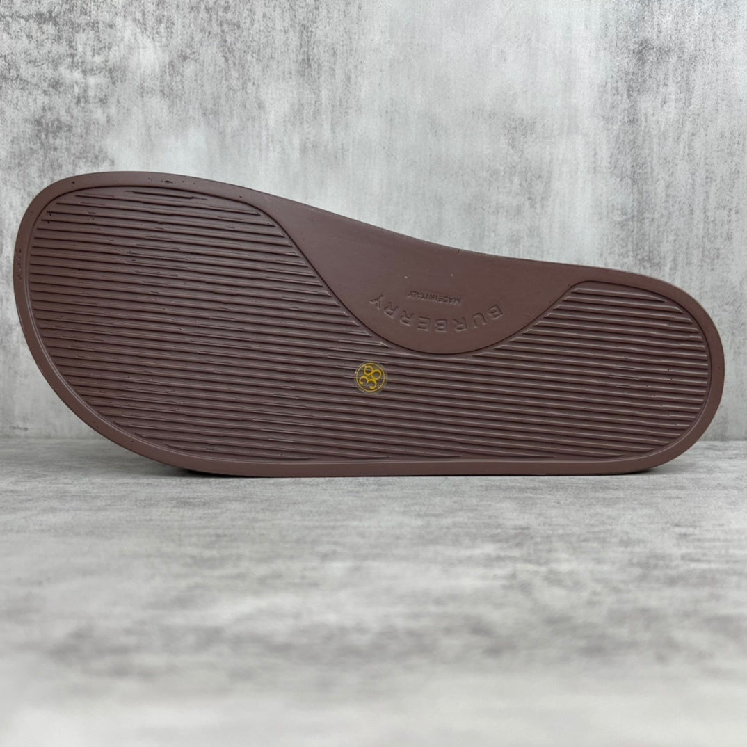 Burberry Slides "Brown-Beige"