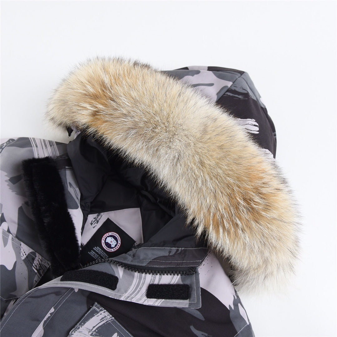 Canada Goose Expedition Down Jacket "Grey Camo"