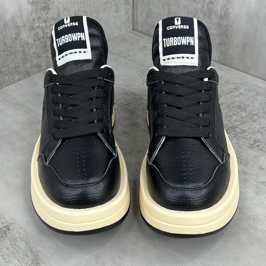 Rick Owens x Converse TURBOWPN Low "Black"