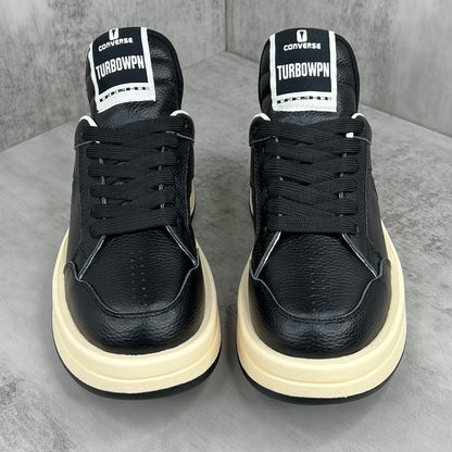 Rick Owens x Converse TURBOWPN Low "Black"