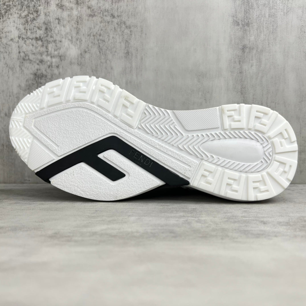 Fendi Flow "White-Black-Fluo Yellow"