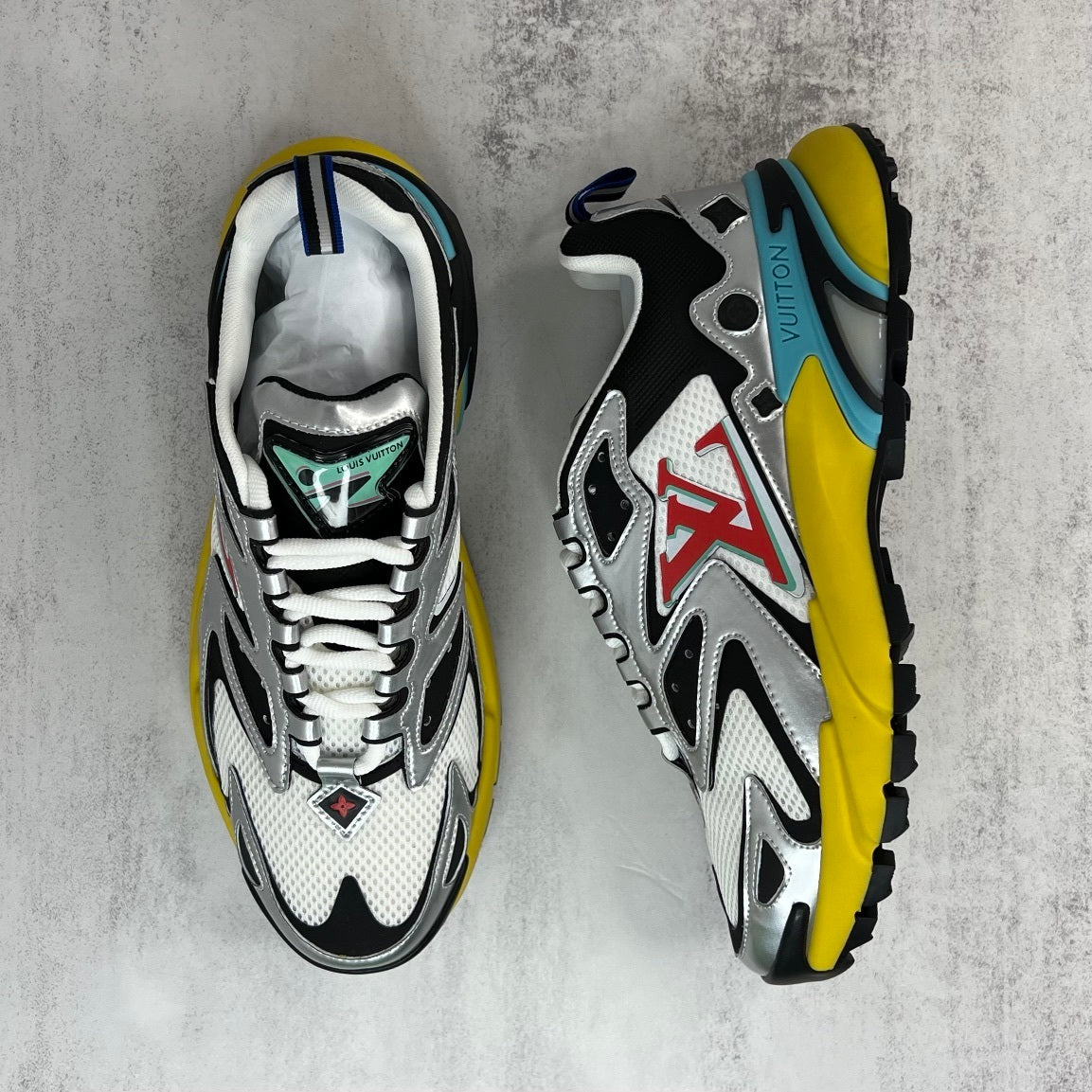 Louis Vuitton Tactic Runner "Silver"