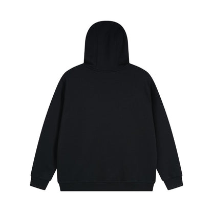 Burberry Rabbit Logo Print Hoodie "Black"