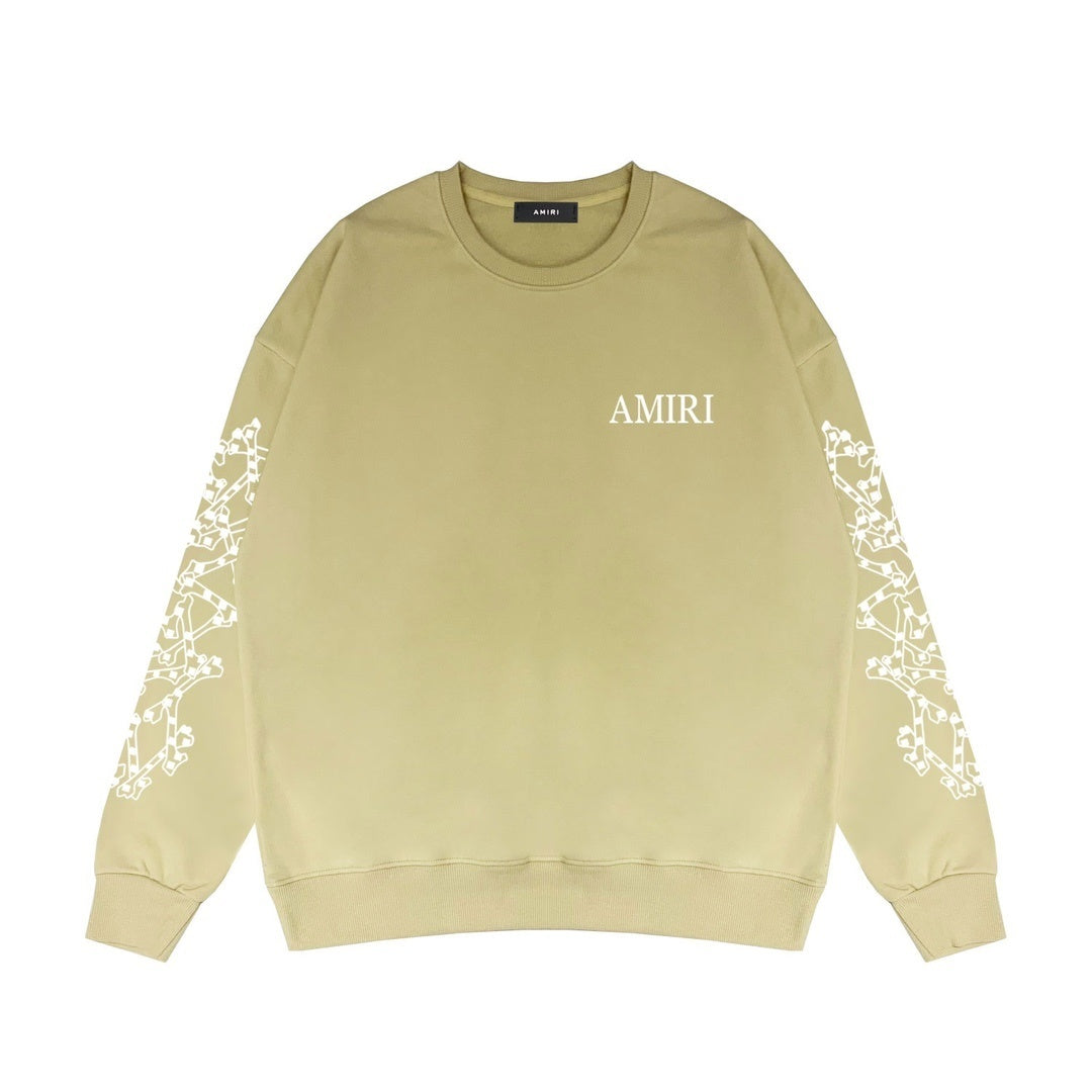 Amiri Checkered Bones "Beige-White"