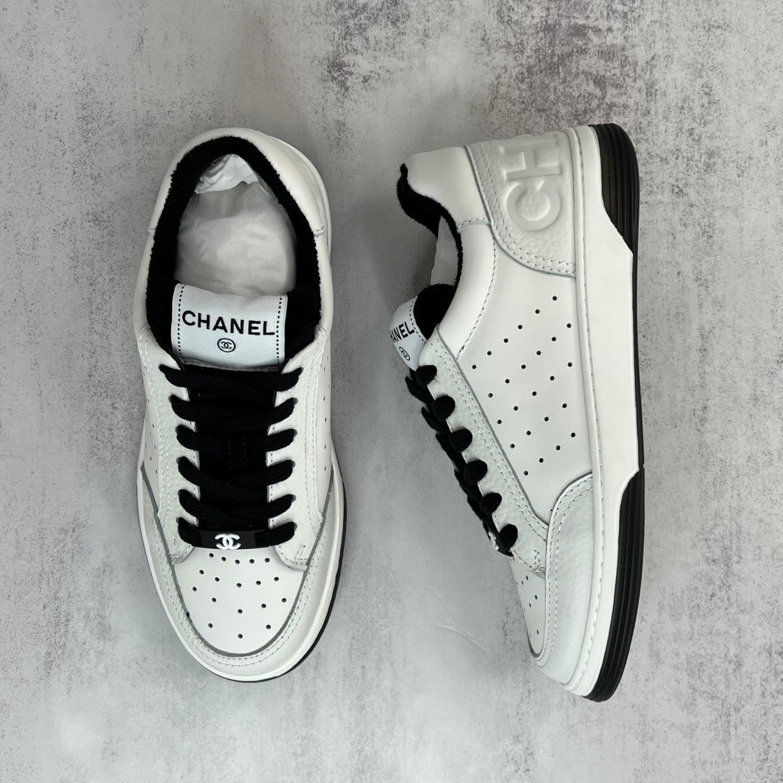 Chanel Low "White-Black"