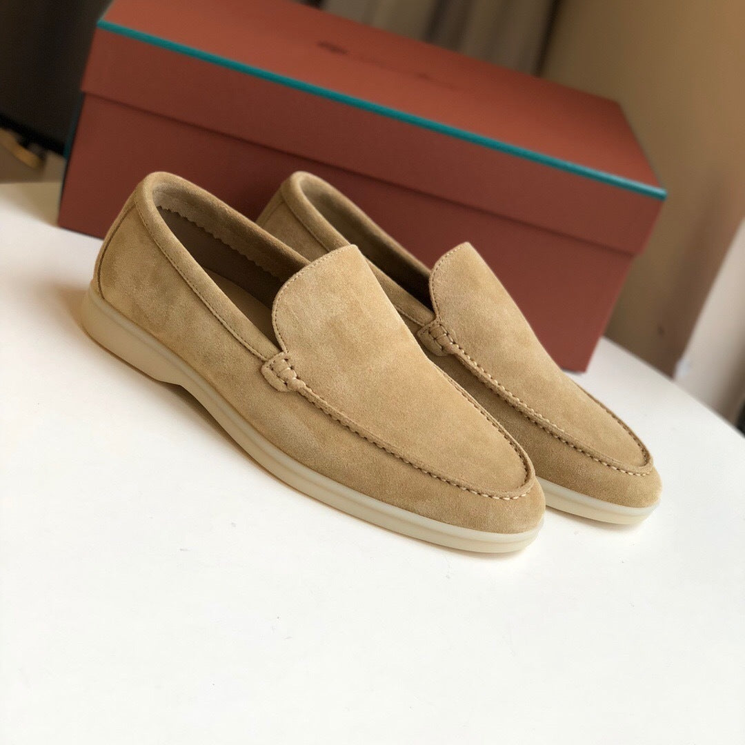 Loro Piana Summer Walk Loafers "Beige"
