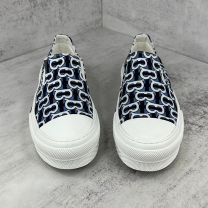 Burberry Slip-On "Blue-White Monogram"