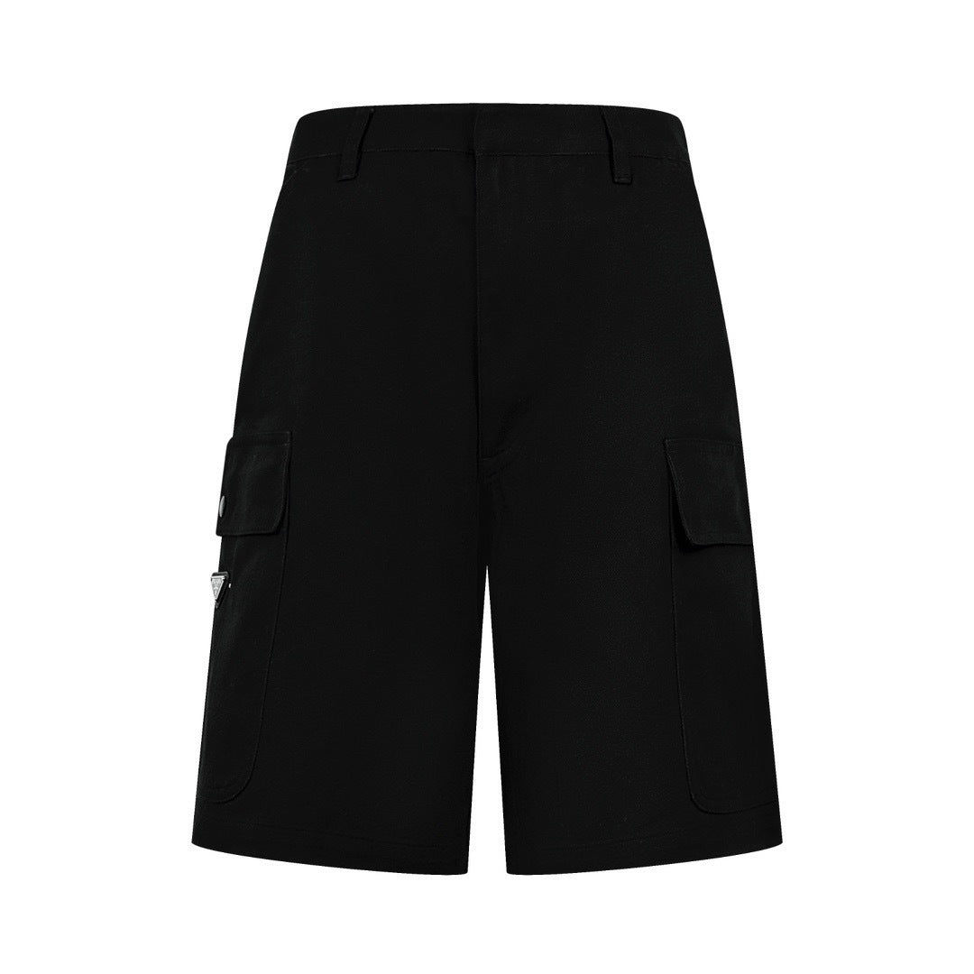 Prada Cotton Bermudas "Black"