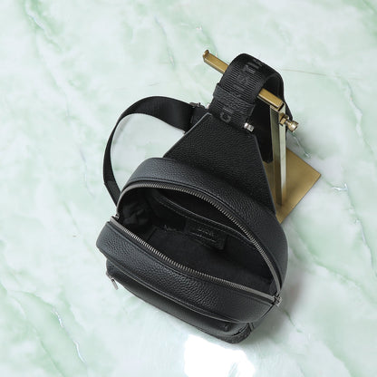 Dior Rider Sling Bag "Black Dior Oblique Jacquard and Black Grained Calfskin"