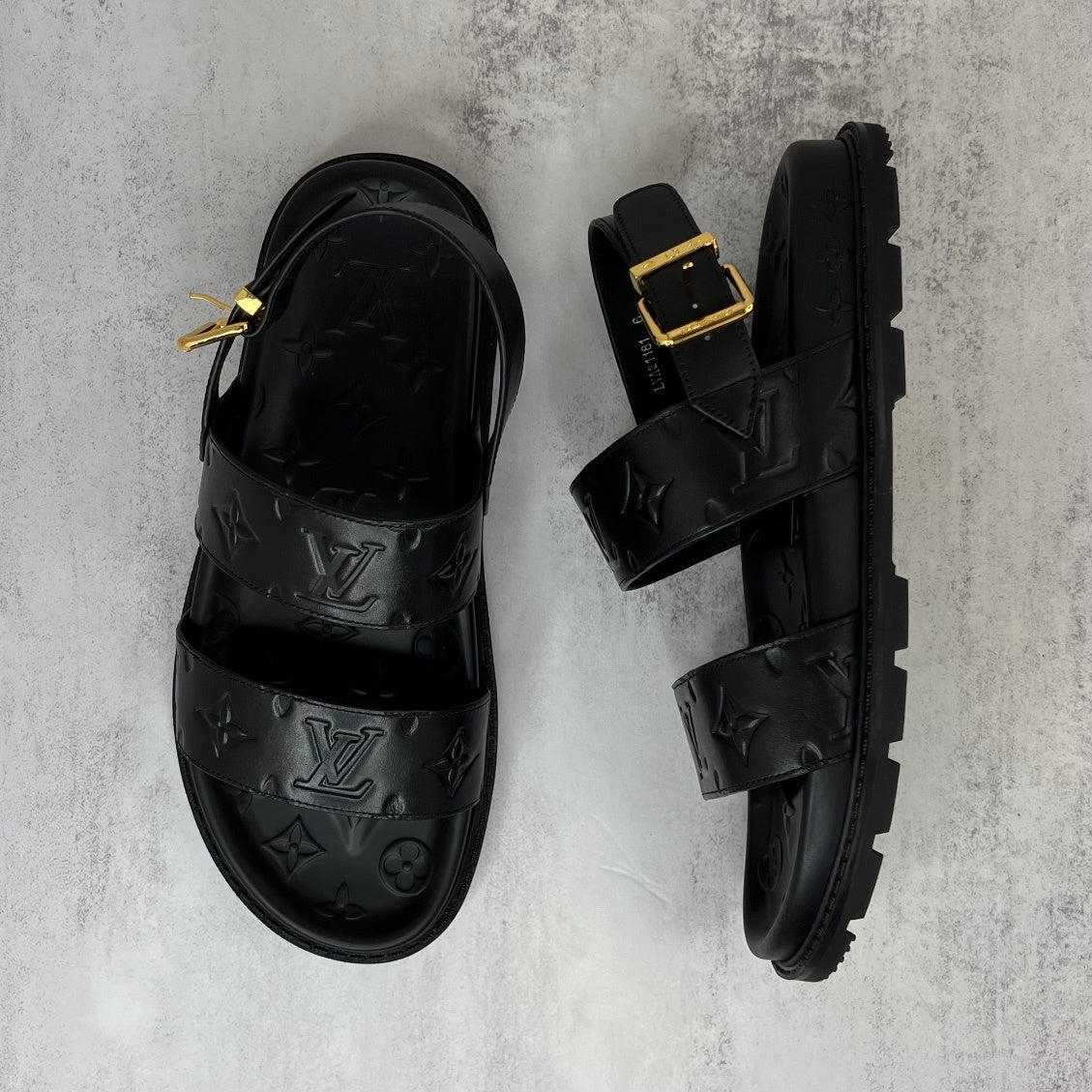 Louis Vuitton Sandals "Black"
