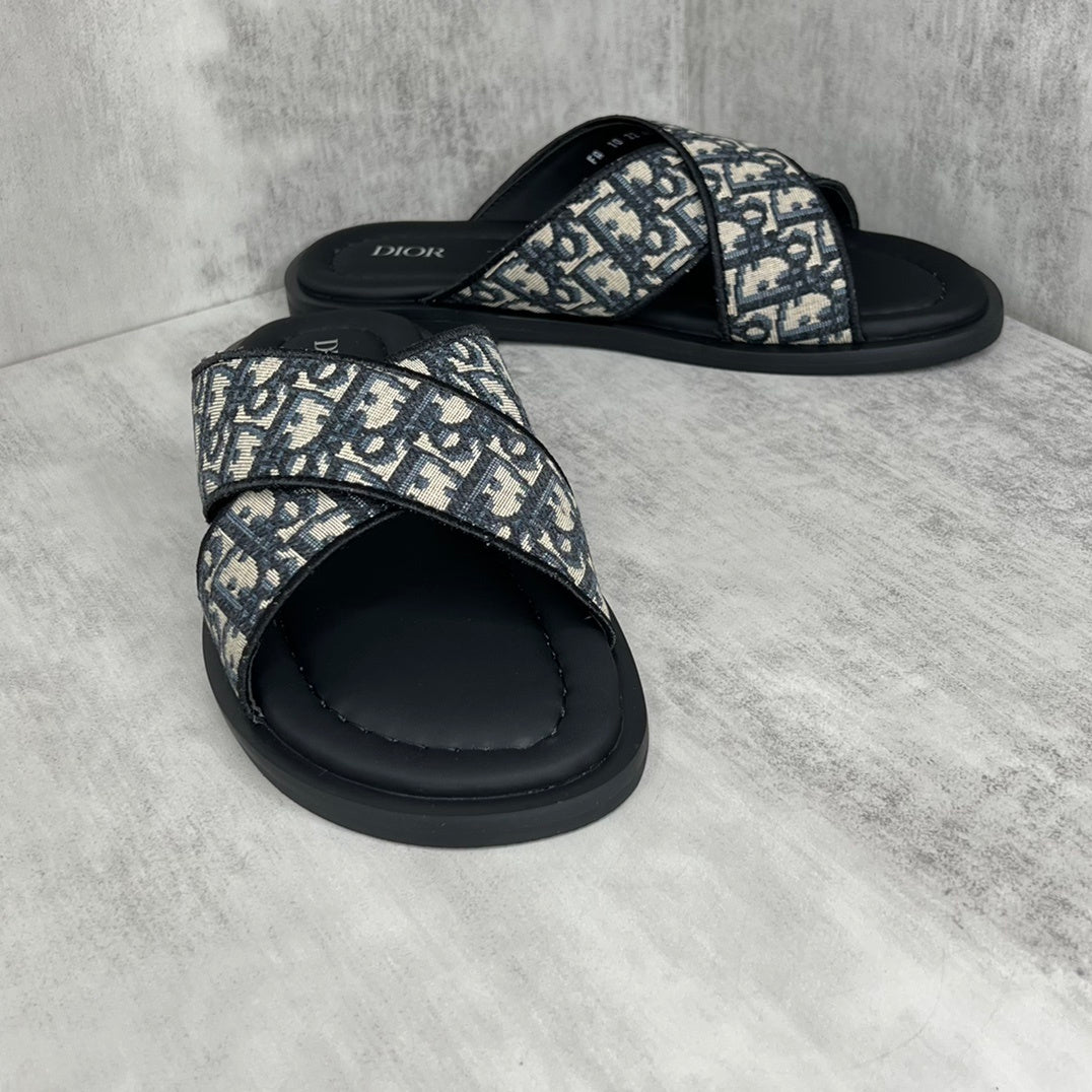 Dior Slides "Black-Beige"