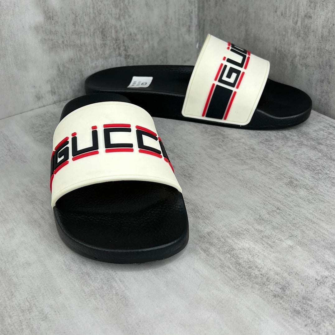 Gucci Slides "Black-White"