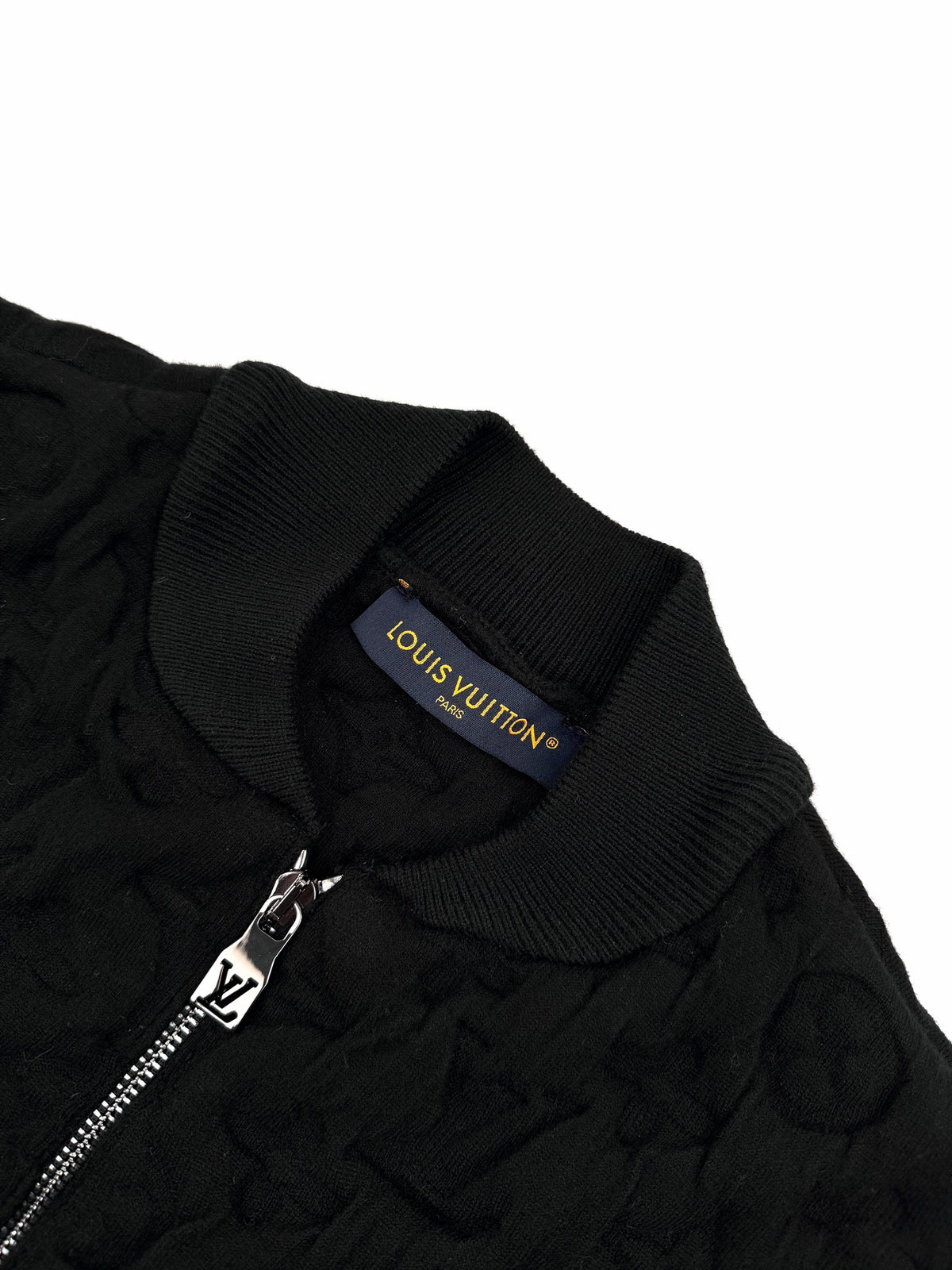 Louis Vuitton Monogram Padded Wool Blend Bomber "Black"