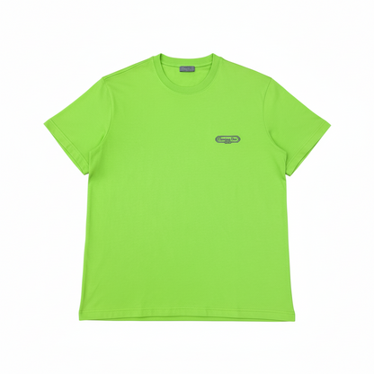 Dior CD Box T-Shirt "Green Cotton Jersey"
