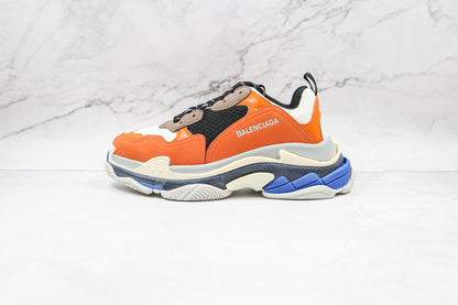 Balenciaga Triple S "Orange-Blue-White"