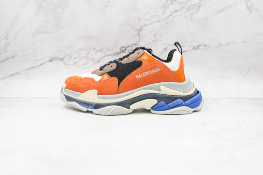 Balenciaga Triple S "Orange-Blue-White"