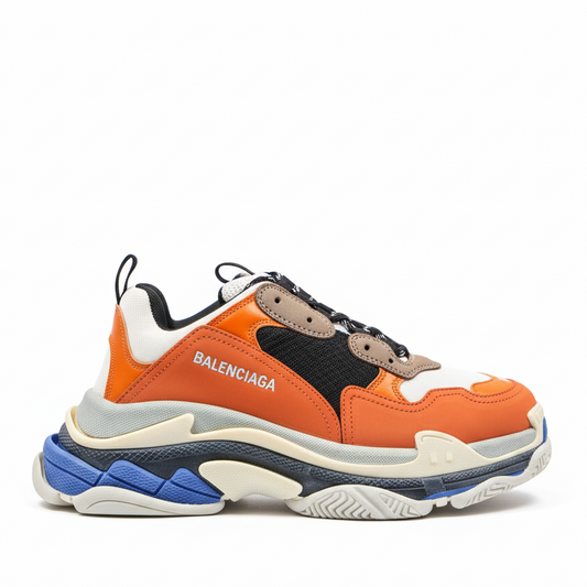 Balenciaga Triple S "Orange-Blue-White"