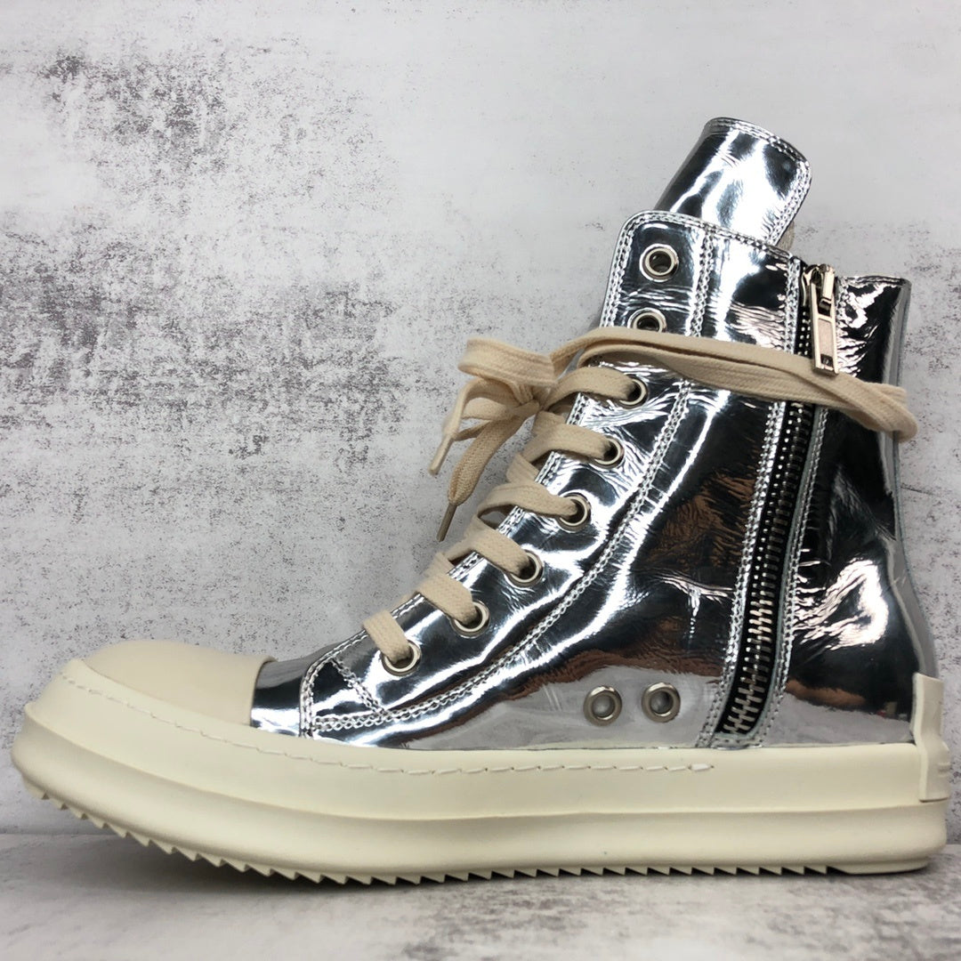 Rick Owens DRKSHDW High "Silver"