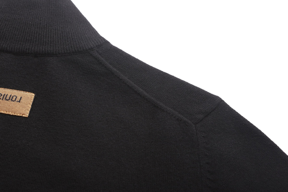 Louis Vuitton LVSE Inside-Out Zipped Through Cashmere Cardigan "Black"