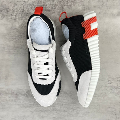 Hermes Bouncing Sneakers "Black-Grey-Red"