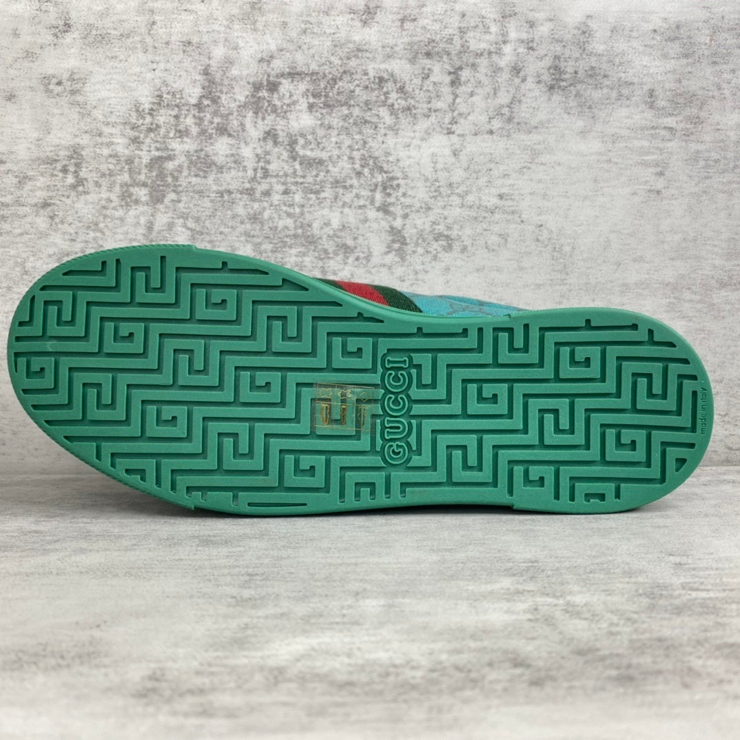 Gucci Ace "Green Monogram"