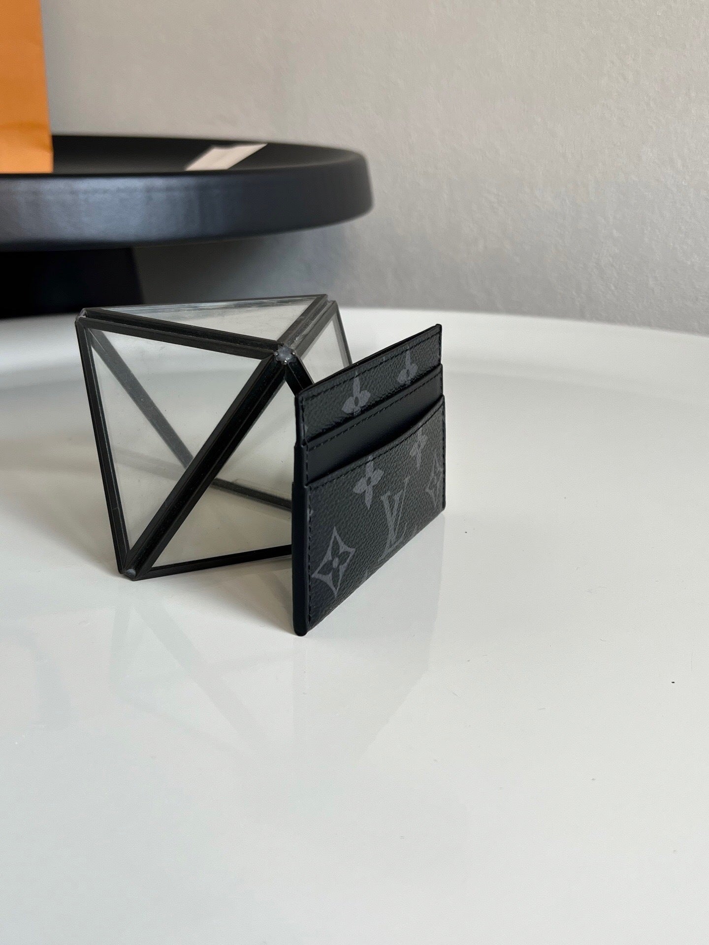Louis Vuitton Double Card Holder "Monogram Eclipse"