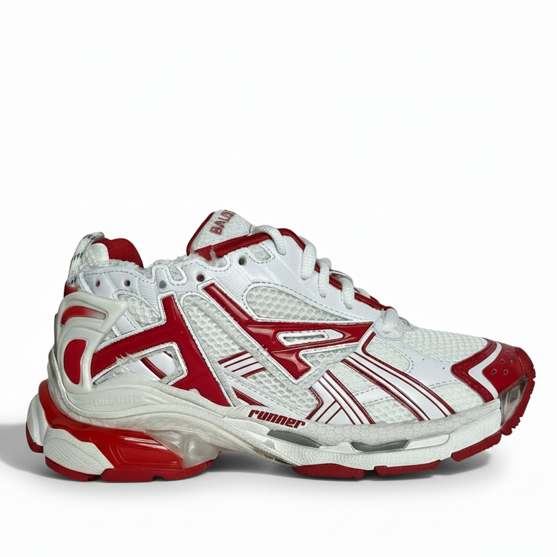 Balenciaga Runner "White-Red"