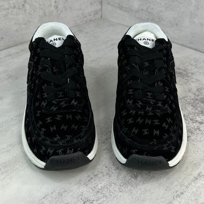 Chanel 22A "Black All Over Logo"