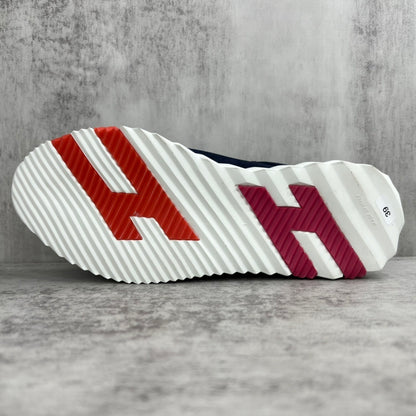 Hermes Bouncing Sneakers "Navy Blue Suede"