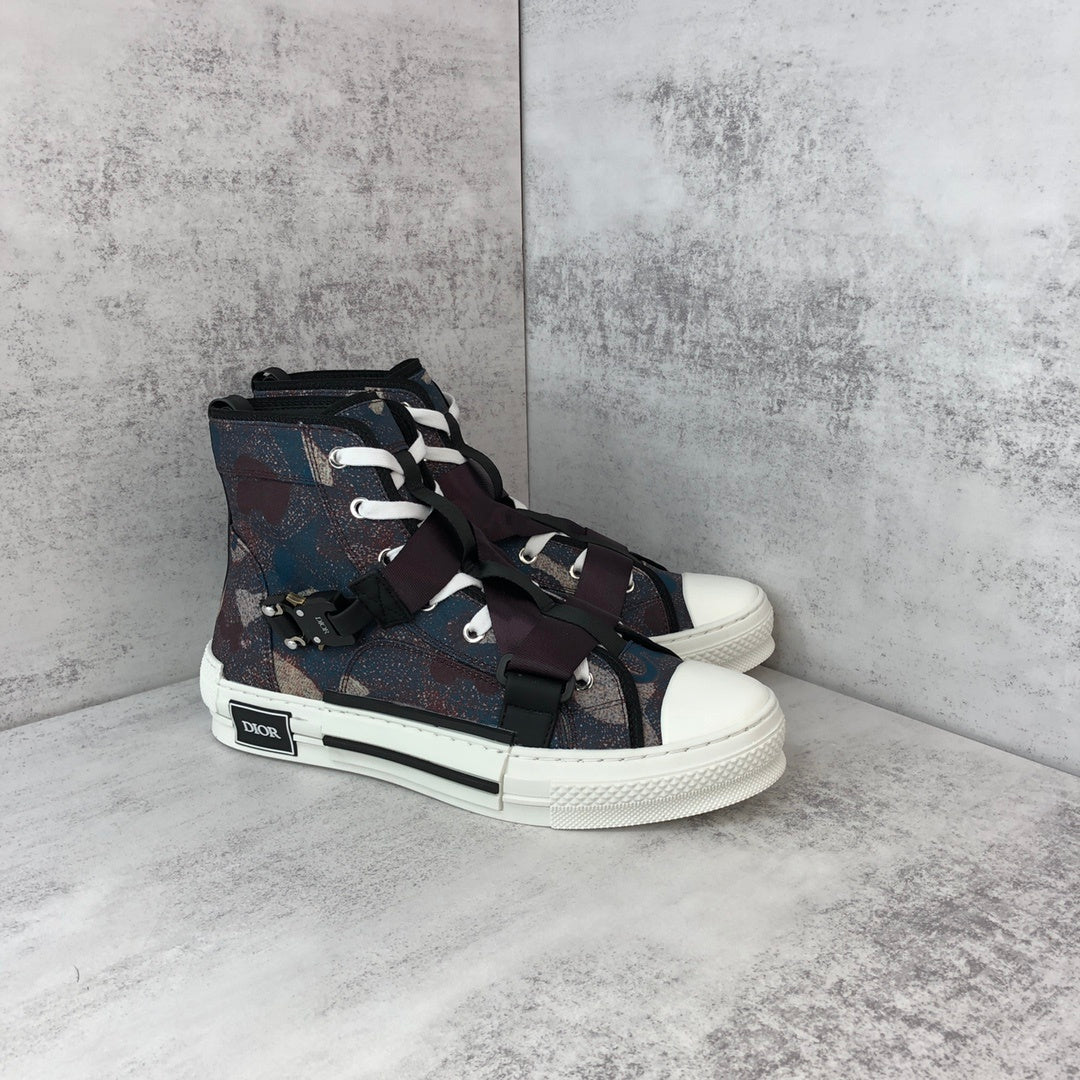 Dior B23 High-Top "Red Camo"
