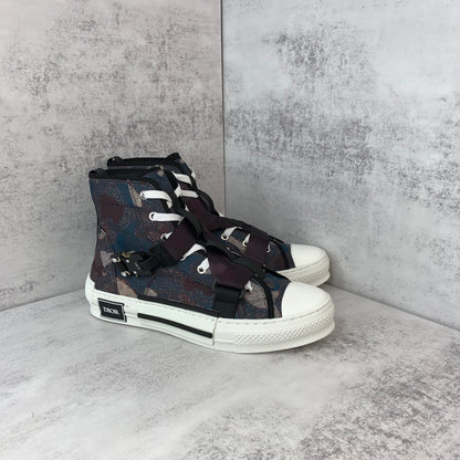 Dior B23 High-Top "Red Camo"