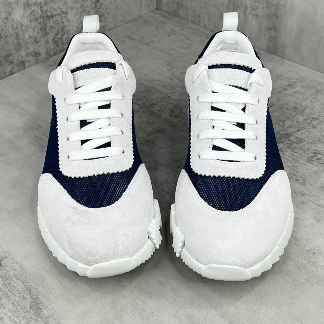 Hermes Bouncing Sneakers "Navy Blue-Grey"