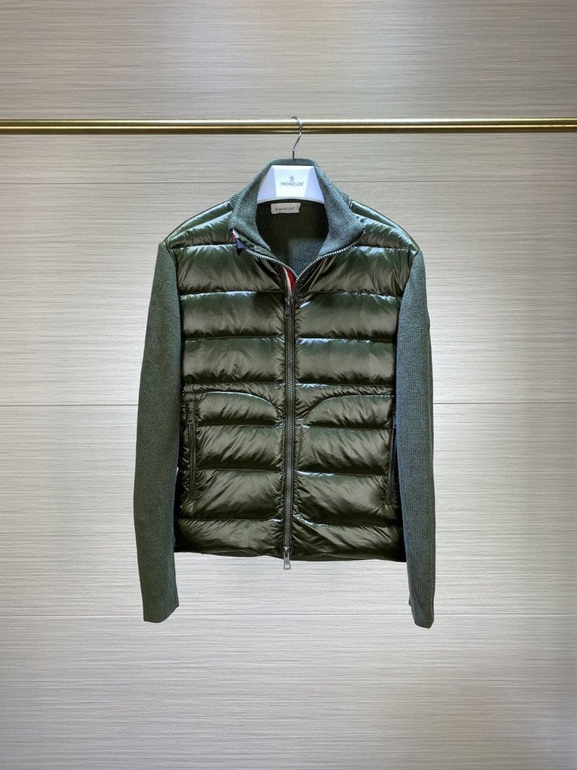 Moncler Hybrid Down Top "Green"